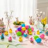36 Pcs Easter Rubber Ducks,Baby Showers Accessories,Mini 2.16" Bunny Duckies Bath Toys for Kids Girls Boys Fun Bath Easter Basket Stuffers Eggs Fillers Party Favors Gifts(Easter) view 4