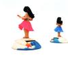 SEADEAR 2pcs Shaking Guitar Girl Dashboard Ornament Solar Dancing Guitar Girl Figurine Solar Dancing Figurine Ornamentss Bobble Head Decoration Car Decoration,for Car Office Desk Home Decor view 4