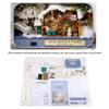 DIY Miniature Handmade, with LED Light Box Theater Old Times Good Time Trilogy Winter Roaming shipped batteries Theme Mini Doll House Best Gifts for Friends Kids(Rural) view 3