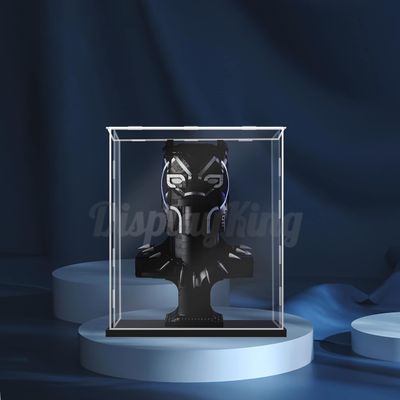 Acrylic Display case Compatible with Black Panther 76215 (with No Background) (Model Set is not Included)
