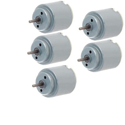 1.5-6V 5000-20000RPM DC Micro Motor 260 Mini Motor Electric Motor Round Shaft for RC Boat Airplane Toys Model DIY Hobby - (5 PCS)