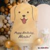 Personalized Fluffy Puppy Birthday Welcome Sign - Custom Dog-Themed Birthday Welcome Sign - A Must-Have Welcome Sign Great For Your Adorable Puppy Party (Acrylic) view 2