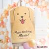 Personalized Fluffy Puppy Birthday Welcome Sign - Custom Dog-Themed Birthday Welcome Sign - A Must-Have Welcome Sign Great For Your Adorable Puppy Party (Acrylic) view 3