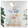 Customized Here Kitty Kitty Birthday Welcome Sign - Personalized Kitty Cat Baby Birthday Welcome Sign - An Excellent Addition To Your Charming Cat-Themed Birthday Party (Paper) view 1