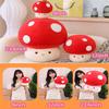 XSHYE Cute Mushroom Plush Kawaii Doll Mushroom Plushie Stuffed Animal Pillow Home Decor Kids Gifts (Red, 12 inch) view 4