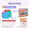 The Fidget Game Ultimate Reading Bundle - Flashcards and Pop Fidget Toys for Kids Pre-K to Third Grade - Learning Activities and Games for High-Frequency Dolch Sight Words - Includes Mats and Dice view 2