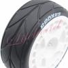 Lifehead 65mm On Road Rubber Tires& Wheels Rims 12mm Hex Hub for HPI Ken Block's Tamiya XV01 TT01 TT02B Kyosho FAZER MK2 Lc Racing PTG HSP RGT RC 3RACING D5 1/10 RC Rally Car view 3
