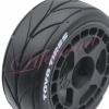 Lifehead 65mm On Road Rubber Tires& Wheels Rims 12mm Hex Hub for HPI Ken Block's Tamiya XV01 TT01 TT02B Kyosho FAZER MK2 Lc Racing PTG HSP RGT RC 3RACING D5 1/10 RC Rally Car view 3