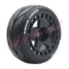 Lifehead 65mm On Road Rubber Tires& Wheels Rims 12mm Hex Hub for HPI Ken Block's Tamiya XV01 TT01 TT02B Kyosho FAZER MK2 Lc Racing PTG HSP RGT RC 3RACING D5 1/10 RC Rally Car view 4