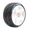 Lifehead 65mm On Road Rubber Tires& Wheels Rims 12mm Hex Hub for HPI Ken Block's Tamiya XV01 TT01 TT02B Kyosho FAZER MK2 Lc Racing PTG HSP RGT RC 3RACING D5 1/10 RC Rally Car view 4