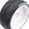 Lifehead 65mm On Road Rubber Tires& Wheels Rims 12mm Hex Hub for HPI Ken Block's Tamiya XV01 TT01 TT02B Kyosho FAZER MK2 Lc Racing PTG HSP RGT RC 3RACING D5 1/10 RC Rally Car view 3