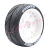 Lifehead 65mm On Road Rubber Tires& Wheels Rims 12mm Hex Hub for HPI Ken Block's Tamiya XV01 TT01 TT02B Kyosho FAZER MK2 Lc Racing PTG HSP RGT RC 3RACING D5 1/10 RC Rally Car view 4