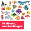 Spark & Wow Wooden Magnets | Sea Life | Magnets for Kids Ages 2+ Open-Ended Play | Adhere to Fridges, Whiteboards and More view 3