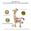 12PCS Bendable Wooden Animal Toys, Fun and Posable Animal Toys for Early Education, Smooth Natural Wood, Safari Farm Wood Animals Learning Toy for Kids view 2