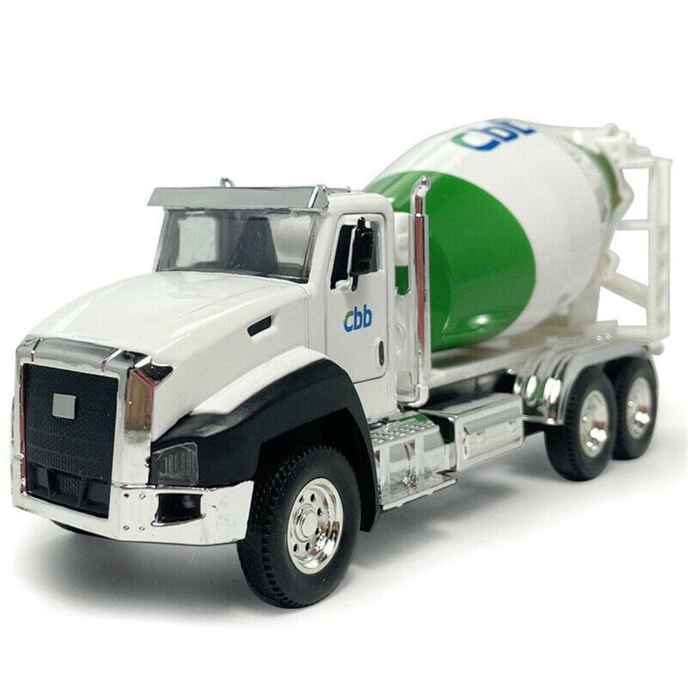 1:50 Engineering Truck Mixer Truck Model Car Diecast Vehicle Gift Pull Back