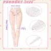 Sotiff 10 Pairs Doll Lace Stockings Handmade Long Sock Christmas Doll Accessories Legging for DIY Clothes Toy(Cute Style) view 3