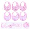 Healifty 3 Doll Clothes bib Infant Bibs Babies Dolls American s DIY Toy Accessories s for s Saliva Towel for s s Accessories Saliva Towel Baby Girl Scarf view 3