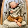 Real Life Reborn Baby Boy Doll, 19 inch Realistic Reborn New Born Sleeping Doll Silicone Real Feel Baby Handmade Detailed Dolls for Kids view 2