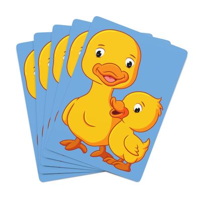 Brian Bula Cute Rubber Duck Playing Cards Cute Duck Cards with Rubber Ducks