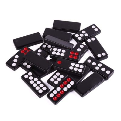 Pai Gow Tiles Game Set Chinese Pai Gow Tile Set, Pai Gow Large Adult Household Hand Rubbing Cards, Entertaining Party Games (Size : 20#)
