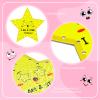 Funrous 10 Pieces Kids Recognition Lacing Cards Thick Cardboard Educational Sewing Cards Double Sided Lacing Playing Games for Children Toddler Preschool Developing Imagination Supplies (Shape) view 3