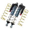 XHSESA Metal Real Negative Pressure Built-in High-precision Piston Spring Rear Shock Absorber for ARRMA 1/5 KRATON 8S ARA110002T1/ARA110002T2, 1/5 4WD OUTCAST 8S BLX-ARA5810 RC Car (Gray) view 1