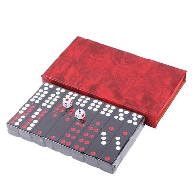 Pai Gow Tiles Game Set Chinese Pai Gow Set, China Pai Gow Casino Game Party, Pai Gow Large Adult Household Hand Rubbing Cards,32 Sheets (Size : 22#)