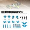RiToEasysports Aluminum Alloy RC Upgrades, High-Performance Upper Lower Swing Arms, Steering Cup, CVD Drive Shaft, Suspension Bracket for RC Car Enthusiasts view 2