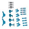 RiToEasysports Aluminum Alloy RC Upgrades, High-Performance Upper Lower Swing Arms, Steering Cup, CVD Drive Shaft, Suspension Bracket for RC Car Enthusiasts view 3