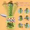 Timozo Yodeling Pickle, Talking Yodeling Toy Repeats What You Say, Singing Pickle Plush Toys - Rechargeable Twisted Mimicking Toy Singing Dance, Funny Prank Novelty Gag Gift for Adults & Kids view 2