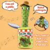 Timozo Yodeling Pickle, Talking Yodeling Toy Repeats What You Say, Singing Pickle Plush Toys - Rechargeable Twisted Mimicking Toy Singing Dance, Funny Prank Novelty Gag Gift for Adults & Kids view 3