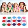 20Pcs 6 Sided Dice, Color Dot Teaching Dice for Board Games Digital Teaching Children view 3