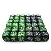 36pcs 12mm Marble Green & Gemini Green Dice Counters Set, Small Token Dice Compatible with MTG, CCG, Card Games view 4