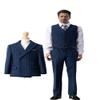 1/6 Scale Male Clothes,British Gentleman Striped Suit Costume Clothing for 12inch Male Action Figure Body (B) view 1