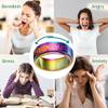 Fidget Ring Women Custom Rings for Men Knot Ring Engraved Rings for Women Rainbow Fidget Ring Celtic Rings for Men view 3