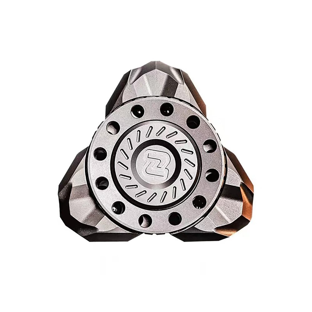 WANERSEN MCZHI EDC Gear Stainless Steel Haptic Slider Finger Toy + Clicker Tool Pocket Toy Pushing Relaxing Tool Clicker