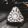 WANERSEN MCZHI EDC Gear Stainless Steel Haptic Slider Finger Toy + Clicker Tool Pocket Toy Pushing Relaxing Tool Clicker view 2