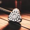 WANERSEN MCZHI EDC Gear Stainless Steel Haptic Slider Finger Toy + Clicker Tool Pocket Toy Pushing Relaxing Tool Clicker view 4