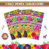 3 Pieces Fiesta Theme Party Tablecloth Mexican Table Cloths Cinco De Mayo Party Table Covers Fiesta Taco Night Table Cloth Mexican Theme Party Supplies for Mexican Fiesta Party Decor 54 x 108 Inch view 4