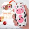 SEWACC 6 Layers Russian Nesting Dolls Cow Pig Duck Matryoshka Dolls Wooden Animal Figurine Matryoshka Wooden Toys for Children Kids Winter Party Wishing Gifts view 2