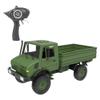 QIYHBVR 1:12 Scale Remote Control Car, Terrain RC Cars, Electric Remote Control Off Road Military Truck, 2.4G Off-Road RC Military Truck Rock Crawler Truck Army Car view 1
