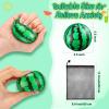 20 Pcs Stress Balls Bulk 2.5 Inch Watermelon Party Favor Mini Foam Balls Stress Relieve Fidget Sensory Toy with Drawstring Bags for Children Adults Gifts Party Christmas Decorations view 3