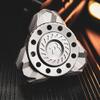 WANERSEN MCZHI EDC Gear Titanium Haptic Slider Finger Toy + Clicker Tool Pocket Toy Pushing Relaxing Tool Clicker view 4