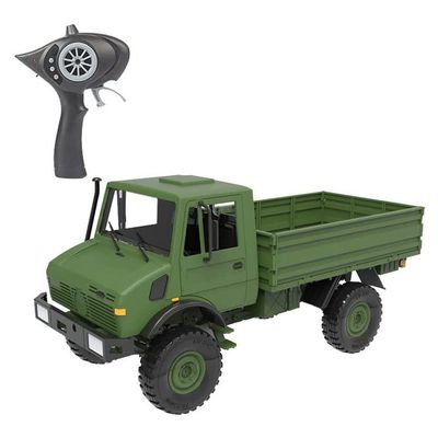 QIYHBVR 1:12 Scale Remote Control Car, Terrain RC Cars, Electric Remote Control Off Road Military Truck, 2.4G Off-Road RC Military Truck Rock Crawler Truck Army Car
