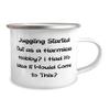 Brilliant Juggling Gifts, Juggling Started Out as a Harmless Hobby. I Had No Idea, Fancy Holiday 12oz Camper Mug From Friends view 2