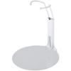 Plymor DSP-25W White Adjustable Action Figure Stand, fits 4.5, 5, and 5.5 inch Action Figures, Waist is 1" - 1.5" wide, 3" - 3.5" around, Pack of 12 view 1