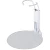 Plymor DSP-20W White Adjustable Action Figure Stand, fits 3.75 and 4 inch Action Figures, Waist is 0.75" - 1" Wide, 2.5" - 3" Around, Pack of 12 view 1