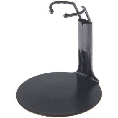 Plymor DSP-20B Black Adjustable Action Figure Stand, fits 3.75 and 4 inch Action Figures, Waist is 0.75" - 1" Wide, 2.5" - 3" Around