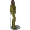 Plymor DSP-4125S Silver Adjustable Doll Stand, fits 7, 7.5, 8, 8.5, and 9 inch Slim Waist Dolls or Action Figures, Waist is 1.125" - 1.5" wide, 3.25" - 4" around, Pack of 2 view 3
