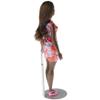 Plymor DSP-5175S Silver Adjustable Doll Stand, fits 10, 11, and 12 inch Dolls or Action Figures, Waist is 1.75" - 2.25" wide, 5" - 6" around, Pack of 12 view 2